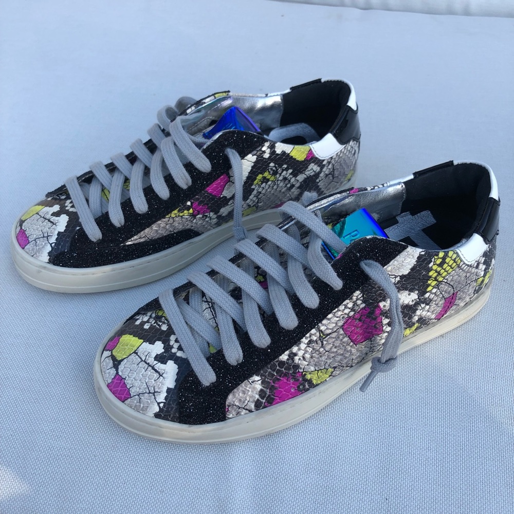 P448 John Piuma Python Sneakers EUR36 (US6-6.5) - Picture 6 of 12